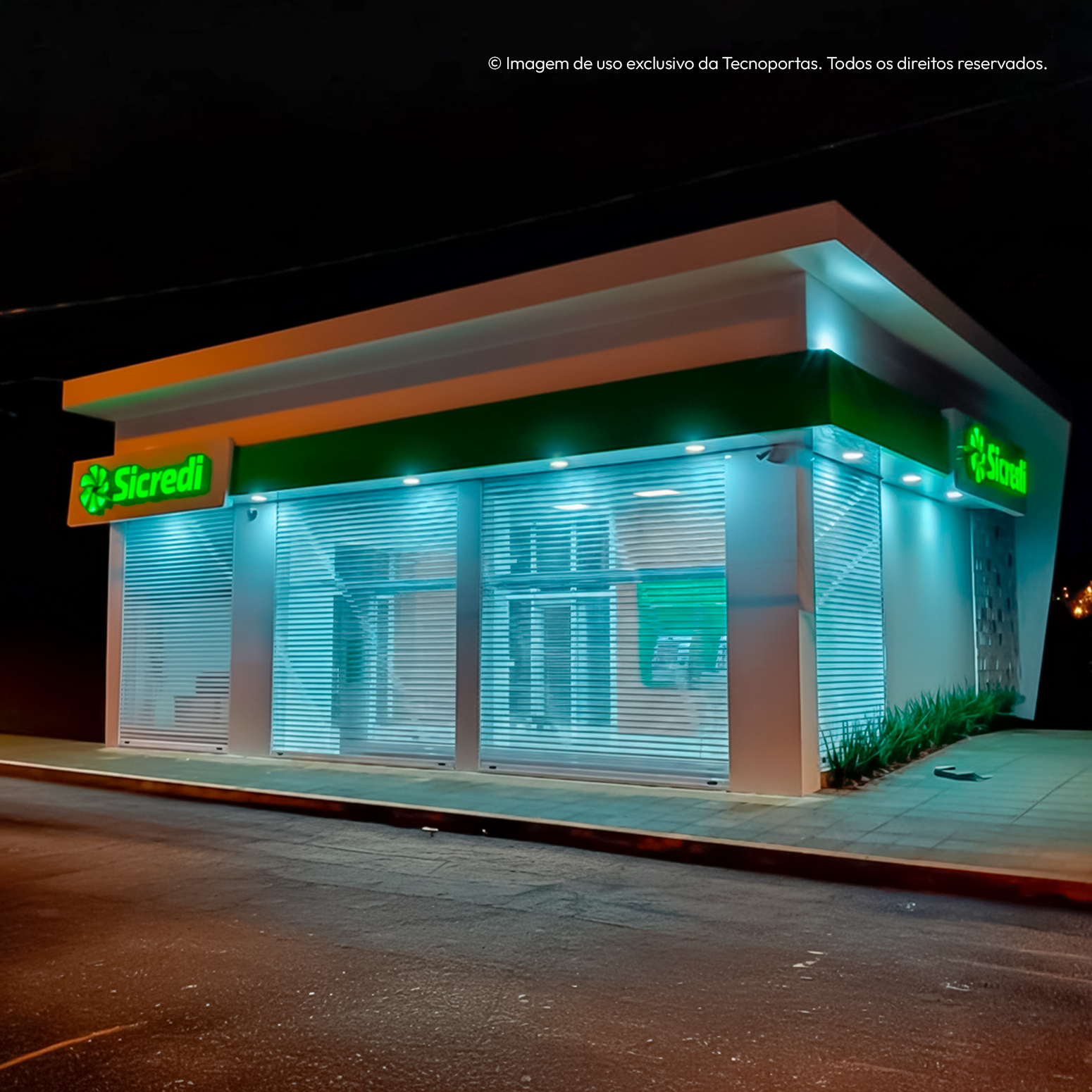 porta comercial transvision