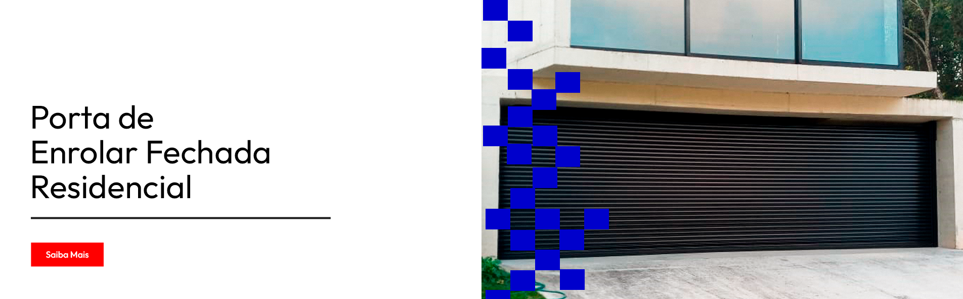 porta de enrolar residencial